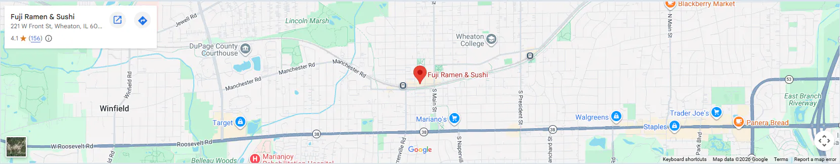 Location 221 W Front St, Wheaton, IL 60187